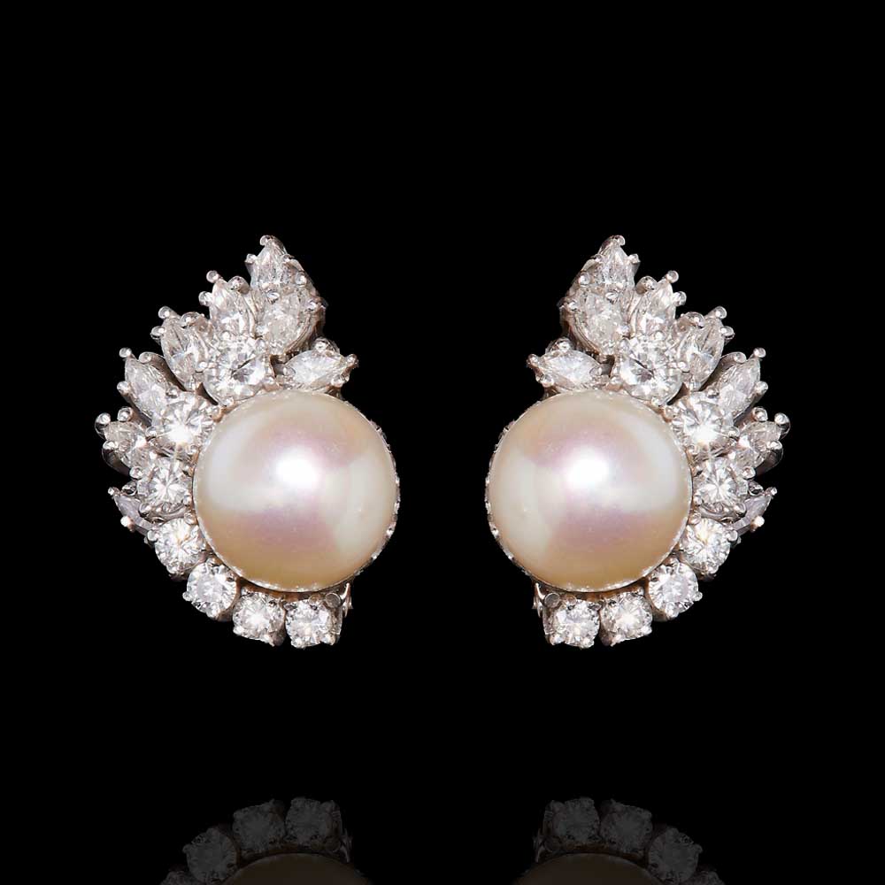 925 Silver Gold Plated Stud Earring Tops With Diamond CZ