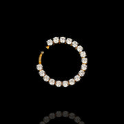 Bridal Nath Nose Ring Design for Non Pierced Nose