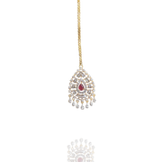 gold tikka design