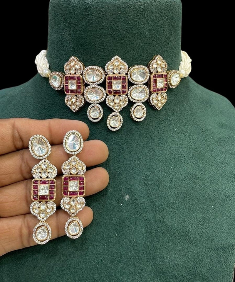 Moissanite Polki