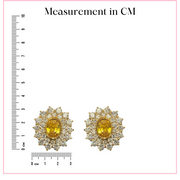 Two of a Kind - CZ Gold Stud Earrings Designs