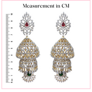 A Luxurious Pair - Long Jhumkas