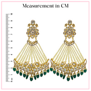 Bold & Beautiful - Statement Polki Earrings