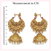Honeycomb - Temple Jhumkas Online