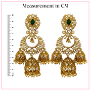 Romantic & Feminine - Multiple Jhumkas Earrings