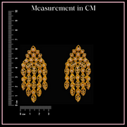 Golden Waves - Antique Earrings