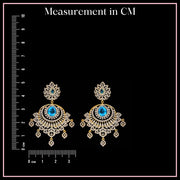 Whispers of the Sea - Aquamarine Elegant Earrings Design