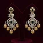 Unique Earrings Design with Multiple Jhumka Hangings
