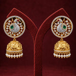 In All It's Glory - Peacock Earrings
