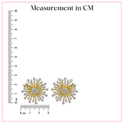 earring tops design measurement