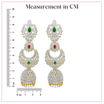 Vibrant Creations - Detachable Jhumka Earrings
