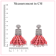 Summer Affair - Coral Stone Earrings