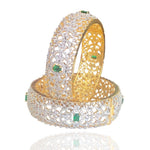 Ready to Ship - Designer Gold Bangles