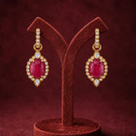 Beauty of the Season - Ruby Earrings