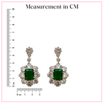 Emerald Wonder - Victorian Earrings