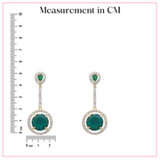 Enchanting - Emerald Earrings