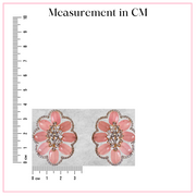 Forget Me Not Earrings - Pink Morganite Earrings