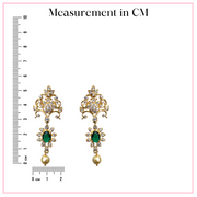 Artful Symphony - Gold Earrings Design