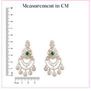 Medley of Sparkling Diamonds - Long Earrings Online