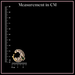 Bridal Gold Plated Nose Ring Models with CZ Diamond