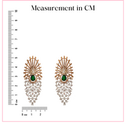 Dazzle & Charm - Rose Gold Earrings