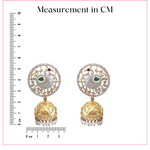 In All It's Glory - Peacock Earrings