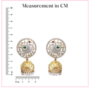 In All It's Glory - Peacock Earrings