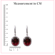 Endlessly Enchant - Trending Ruby Earrings