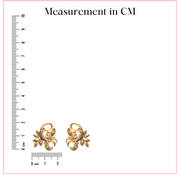 Perfect Addition - 18K Gold Polish Earrings Designs