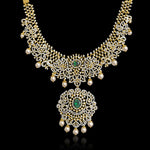 A CZ Diamond Necklace Inspired by Forest Brilliance