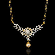 Beauty Of Love - Pearl Mangalsutra in Gold