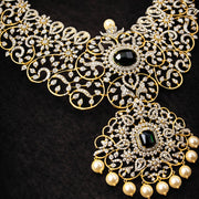 South Indian CZ Necklace for Wedding