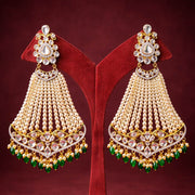 Bold & Beautiful - Statement Polki Earrings