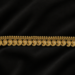 Two in 1 Mango Necklace Cum Vadanam with Antique Gold Polish