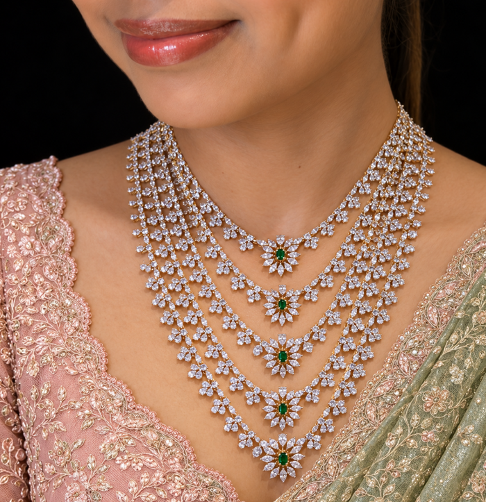 Layered necklace