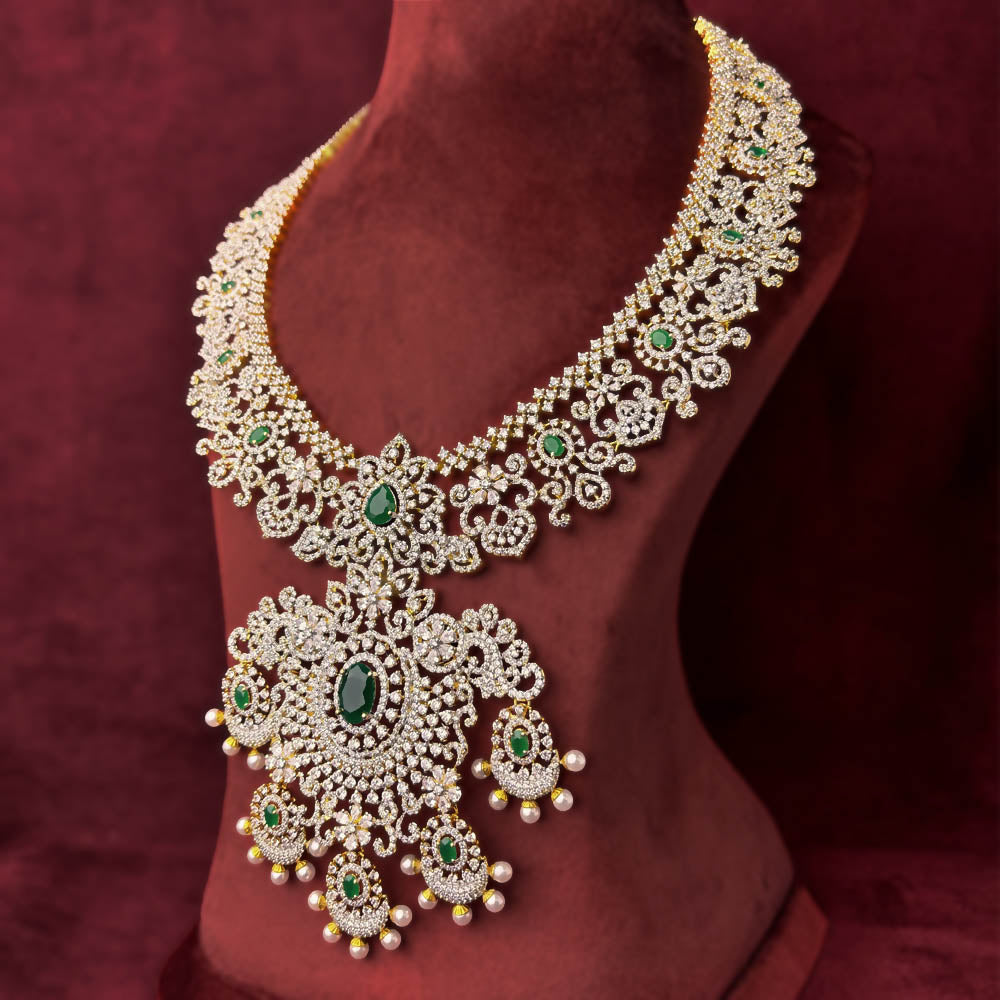 Classic Time Piece - South Indian Necklace

