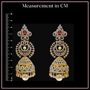 Detachable Jhumka measurement