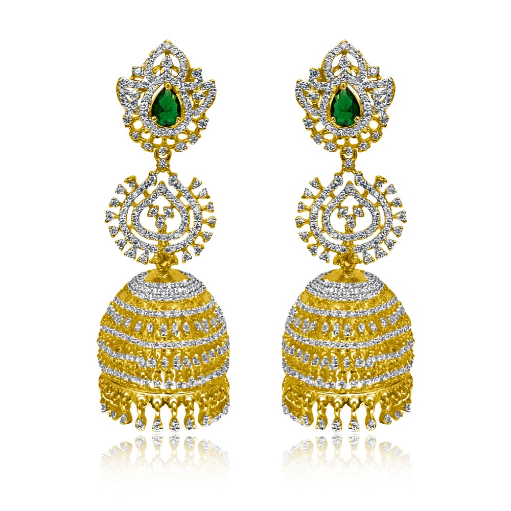 South Indian Bridal Jhumkas