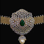 Dazzling Drishti - South Indian Vadanam with Chain