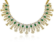 Radiant Diamond Look Necklace
