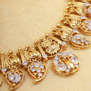 Dazzling Plumage - Gold Necklace Mango
