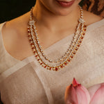 Necklace Design with Diamond & Ruby 