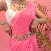 South Indian Diamond Look Vaddanam Design