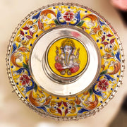 The Enchanted Ganesh Enameled Tikka Box