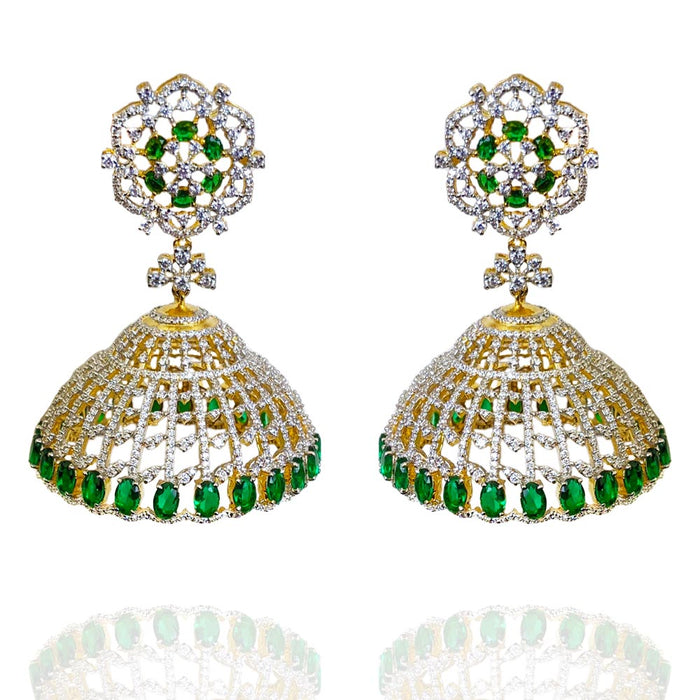 Elegance of Emeralds - Big Butta Earrings
