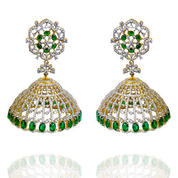 Elegance of Emeralds - Big Butta Earrings
