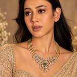 Radiant Blooms - CZ Layered Necklace