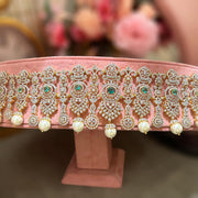 Enchanted South Indian Vadanam Bridal Vadanam