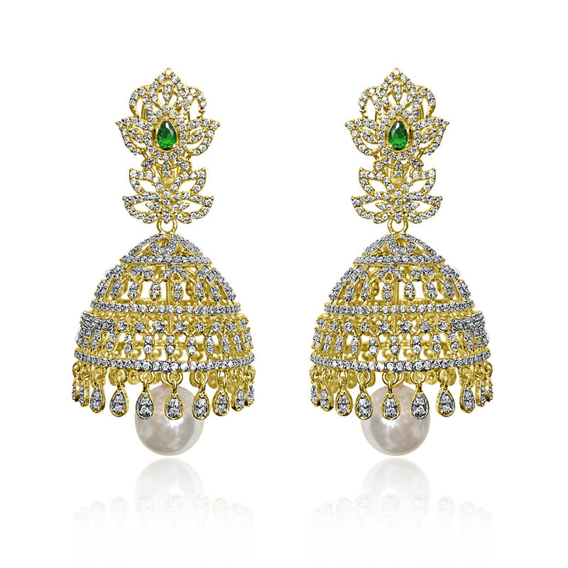 Diamond Jhumka Bridal Earrings