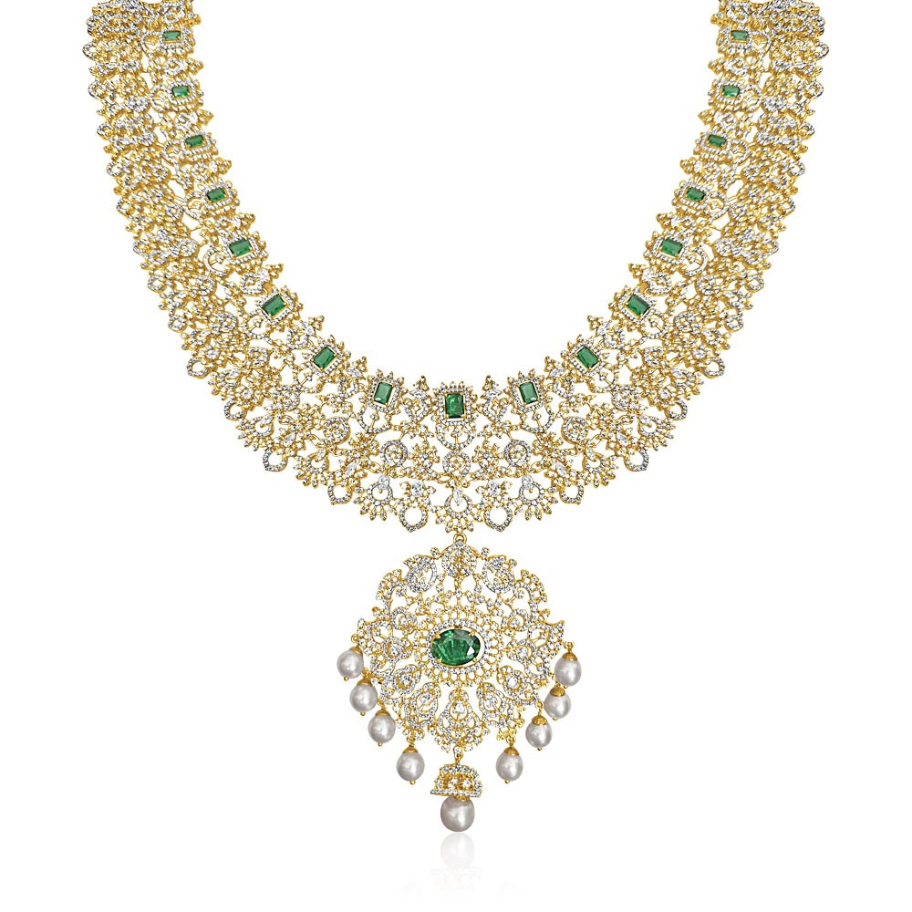 Long Haram Necklace Design